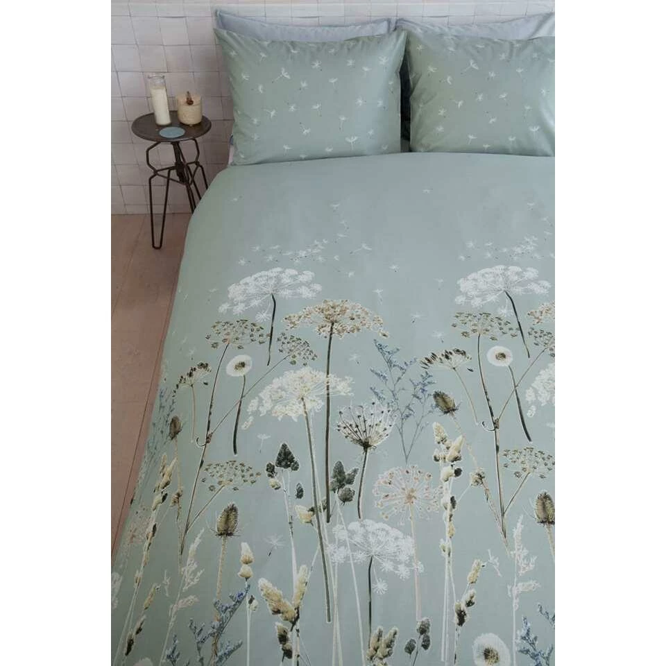 Ariadne At Home Dekbedovertrek Wind - Groen - 240x200/220 Cm 6 Ariadne At Home Dekbedovertrek Wind - Groen - 240x200/220 Cm - Afbeelding 4