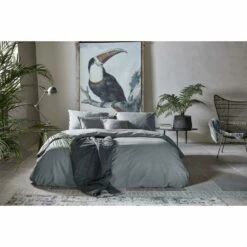 Walra Dekbedovertrek Vintage Cotton - Grijs - 200x200/220 Cm -NL Beddengoed Verkoop 2024 31105567 0005