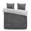 Walra Dekbedovertrek More Dashes - Antraciet - 240x200/220 Cm -NL Beddengoed Verkoop 2024 31105586