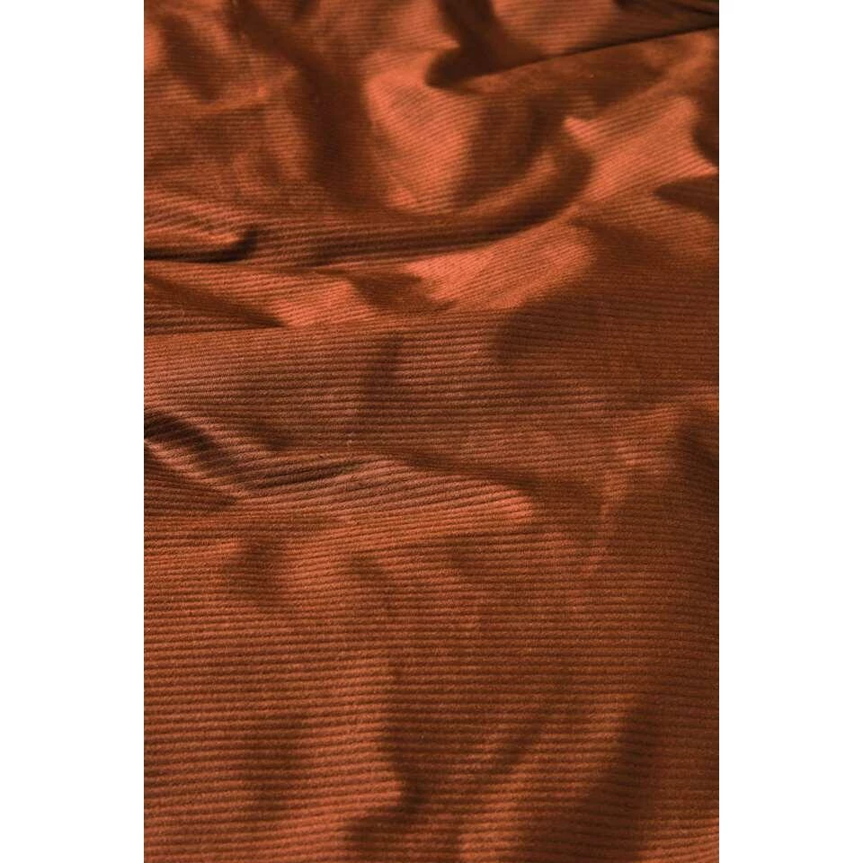 At Home By Beddinghouse Dekbedovertrek Cosy Corduroy - Terra - 140x200/220 Cm 5 At Home By Beddinghouse Dekbedovertrek Cosy Corduroy - Terra - 140x200/220 Cm - Afbeelding 3