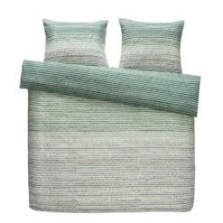 Dekbedovertrek Ivar - Blauwgroen - 200x220 Cm