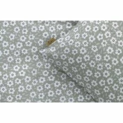 Dindi Home Dekbedovertrek Cute Flowers Bloemen - Groen - 200x200/220 Cm -NL Beddengoed Verkoop 2024 31106098 9000