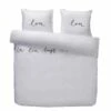 Walra - Dekbedovertrek Lively Love - 240x220 Cm - Wit -NL Beddengoed Verkoop 2024 31106115