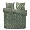 Walra - Dekbedovertrek Remade Turned Cones - 240x220 Cm - Groen