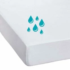 Waterdichte Matrasbeschermer Molton - Wit - 90x200 Cm 7 Waterdichte Matrasbeschermer Molton - Wit - 90x200 Cm -NL Beddengoed Verkoop 2024 33102085 9001
