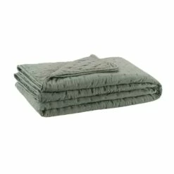 Sprei Novy - Groen - 240x240 Cm