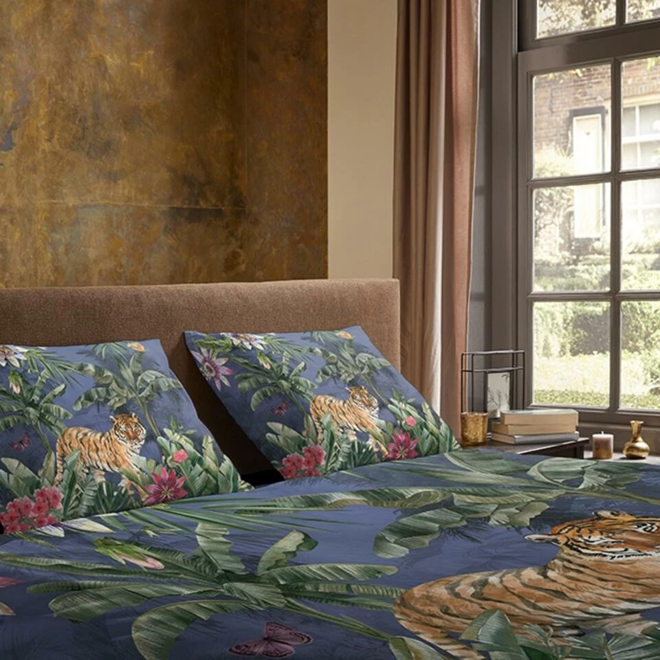 Pure Dekbedovertrek Tijger Kane-2-persoons (200 X 200/220 Cm) 4 Pure Dekbedovertrek Tijger Kane-2-persoons (200 X 200/220 Cm) - Afbeelding 2