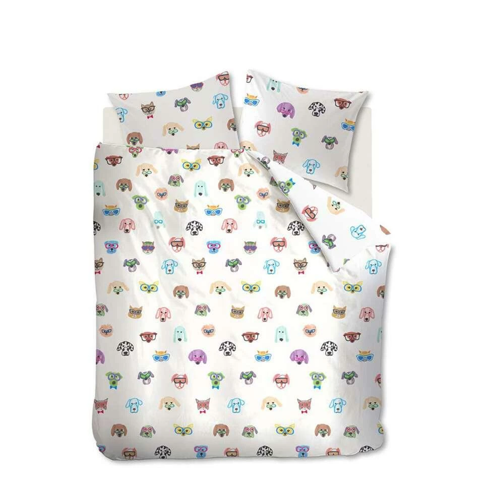 Ambiante Dekbedovertrek In Your Face - Multikleur - 260x200/220 Cm 3 Ambiante Dekbedovertrek In Your Face - Multikleur - 260x200/220 Cm