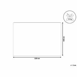 Beliani Sprei RUDKHAN - Beige Polyester -NL Beddengoed Verkoop 2024 cf0b663d3b9140c9a7cc529217c20886